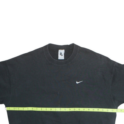 Nike Men's Black Fleece Crew Neck Pullover Sweatshirt M