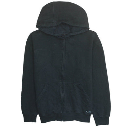 Oakley Men Black Full Zip Hoodie Size S Fleece Outdoor Sportswear