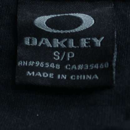 Oakley Men Black Full Zip Hoodie Size S Fleece Outdoor Sportswear