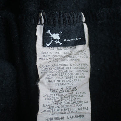 Oakley Men Black Full Zip Hoodie Size S Fleece Outdoor Sportswear