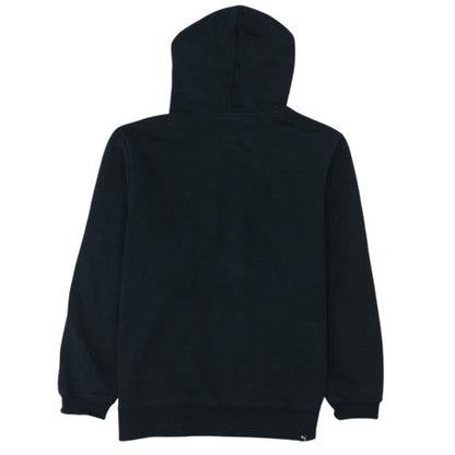 Puma Mens Black Pullover Hoodie L Fleece Sports Sweatshirt