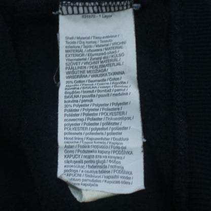 Puma Mens Black Pullover Hoodie L Fleece Sports Sweatshirt