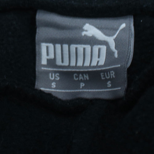 Puma Men’s Black Jogger Sweatpants Size S Regular Fit Fleece Trousers