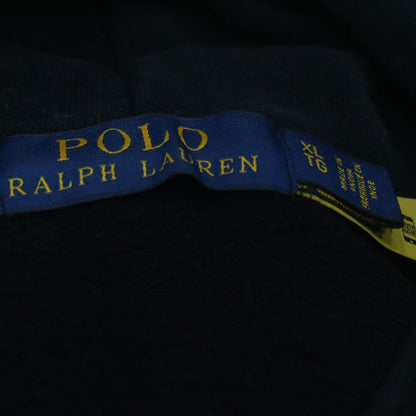 Ralph Lauren Men’s Black XL Pullover Hoodie Embroidered Logo