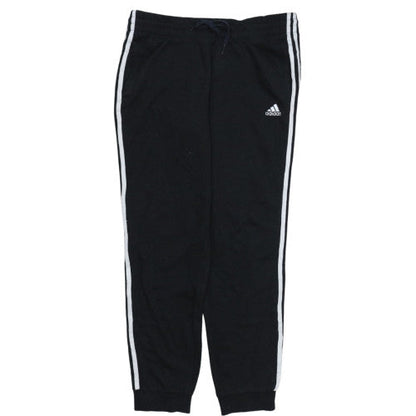 Adidas Men's Black M Jogger Track Pants with Drawstring Waist