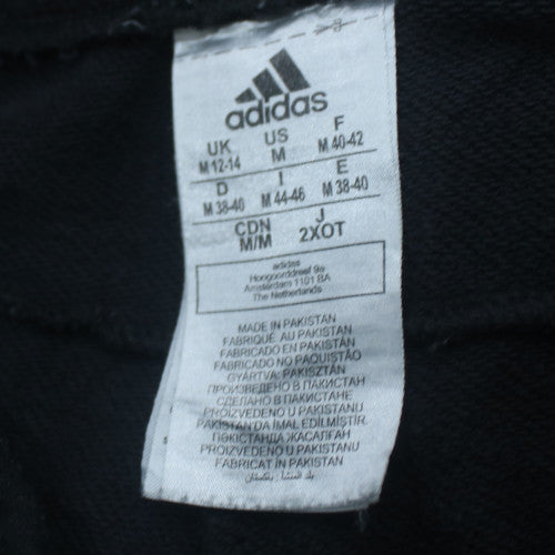 Adidas Men's Black M Jogger Track Pants with Drawstring Waist