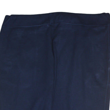 Ralph Lauren Men's Blue XL Fleece Sweatpants with Drawstring Waist