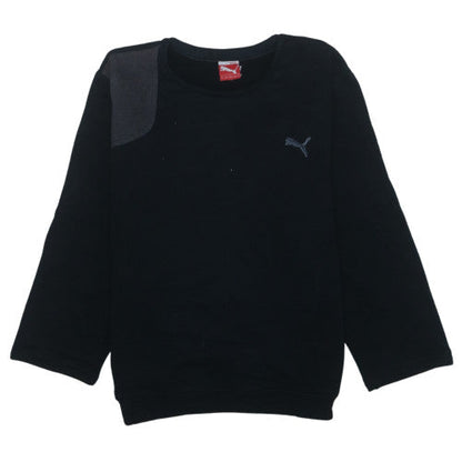 Puma Men's Black M Pullover Crew Neck Sweatshirt