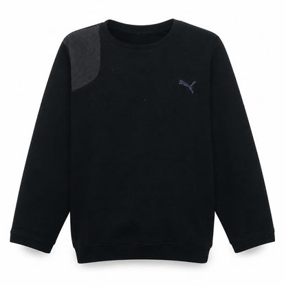 Puma Men's Black M Pullover Crew Neck Sweatshirt