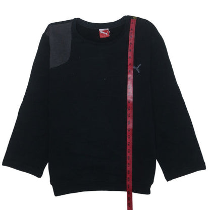 Puma Men's Black M Pullover Crew Neck Sweatshirt