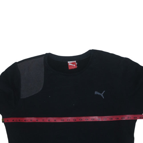 Puma Men's Black M Pullover Crew Neck Sweatshirt