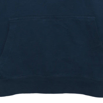 Diesel Men's Blue Pullover Hoodie L Regular Fleece Logo Sweatshirt