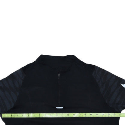 Nike Women’s Black Dri-Fit 1/4 Zip Long Sleeve Running Top L