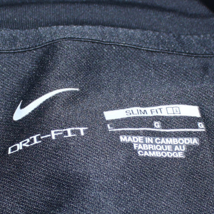 Nike Women’s Black Dri-Fit 1/4 Zip Long Sleeve Running Top L