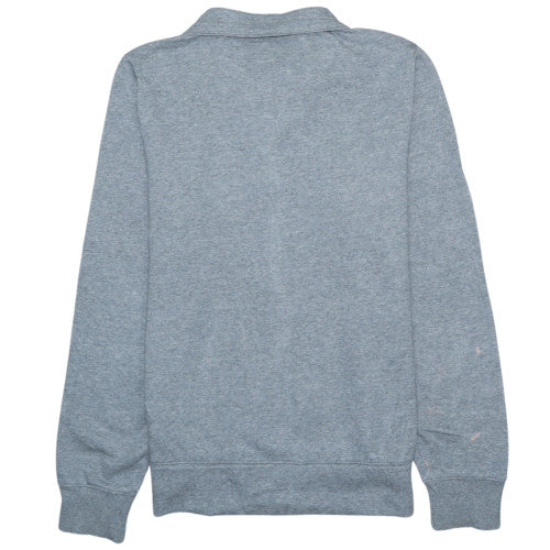 Champion Womens Grey Full Zip Sweatshirt Medium Hooded Style