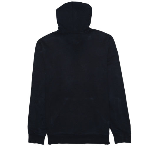 Le Coq Sportif Men's Black Pullover Hoodie L Logo Graphic Sweatshirt