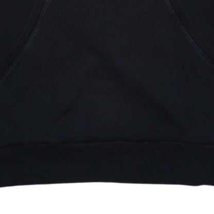 Le Coq Sportif Men's Black Pullover Hoodie L Logo Graphic Sweatshirt