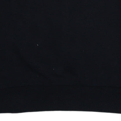 FILA Mens Black Small Crew Neck Pullover Logo Sweatshirt