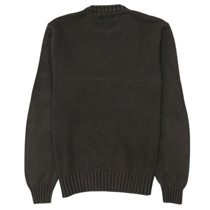 Chaps Men's Brown Cotton Crew Neck Pullover Jumper Size M