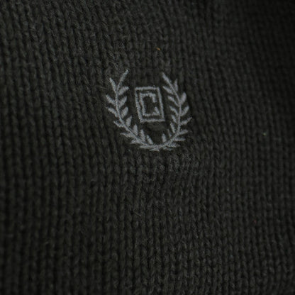 Chaps Men's Brown Cotton Crew Neck Pullover Jumper Size M