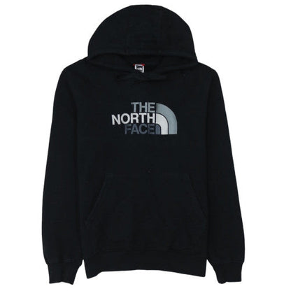 The North Face Mens Black Pullover Hoodie L Logo Outdoor Fleece