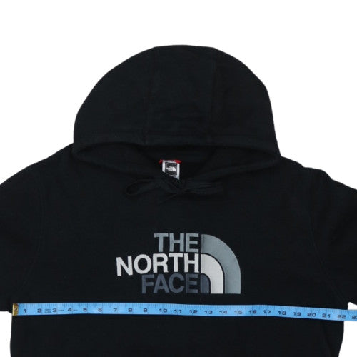 The North Face Mens Black Pullover Hoodie L Logo Outdoor Fleece