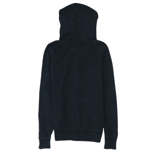 Nike Womens Black XS Full Zip Hoodie Cotton Blend