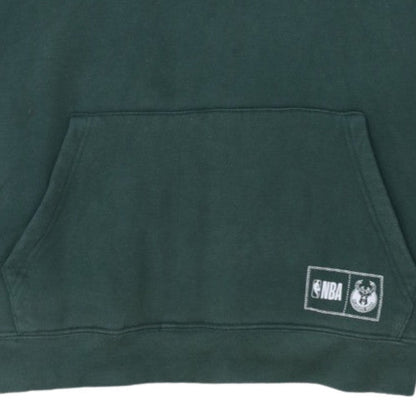 NBA Men’s Green Milwaukee Bucks Pullover Hoodie Size L
