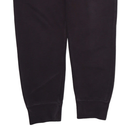 Nike Men Black Jogger Sweatpants S Regular Fit Elastic Waist