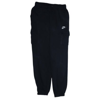 Nike Men's Black Fleece Jogger Trousers Size S Regular Fit