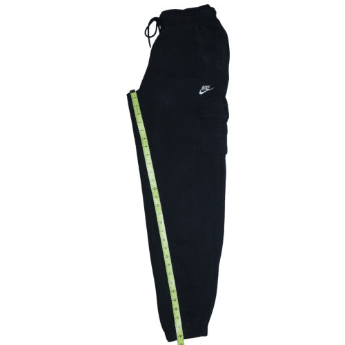 Nike Men's Black Fleece Jogger Trousers Size S Regular Fit
