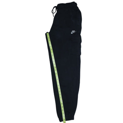 Nike Men's Black Fleece Jogger Trousers Size S Regular Fit