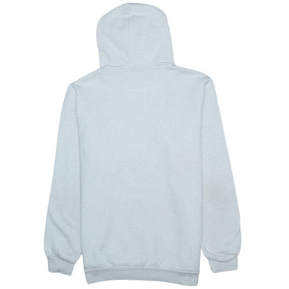 Puma Men's Grey Pullover Hoodie M Logo Sports Fleece