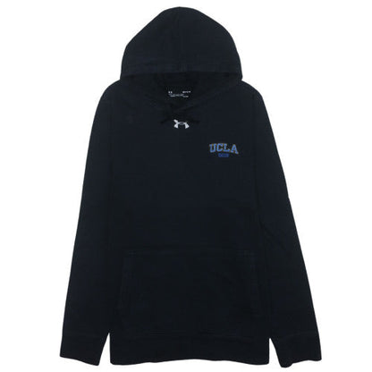 Under Armour Men’s Black UCLA Soccer Pullover Hoodie M ColdGear