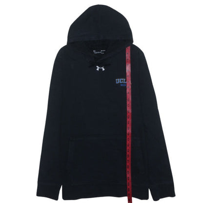 Under Armour Men’s Black UCLA Soccer Pullover Hoodie M ColdGear