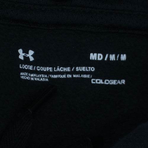 Under Armour Men’s Black UCLA Soccer Pullover Hoodie M ColdGear