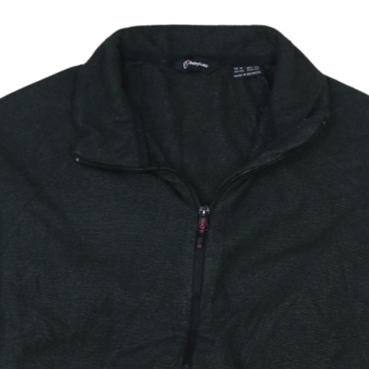 Berghaus Womens Black Size 18 Full Zip Fleece Jacket