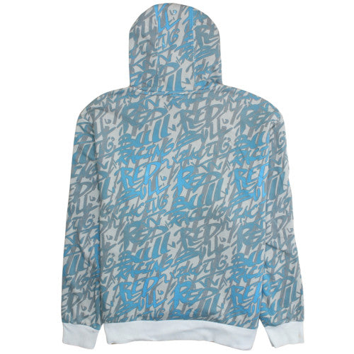 Puma Red Bull Racing Men's White Blue XL Pullover Hoodie