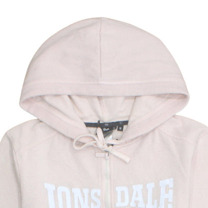 Lonsdale London Womens Beige Size 10 Full Zip Hoodie