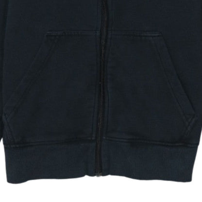 Adidas Mens Black Full Zip Hoodie S Regular Fit Sportswear
