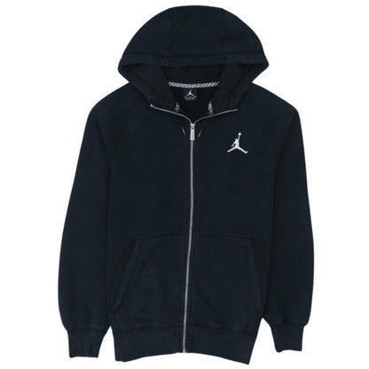 Jordan Men's Black Full Zip Hoodie Sweatshirt Size S