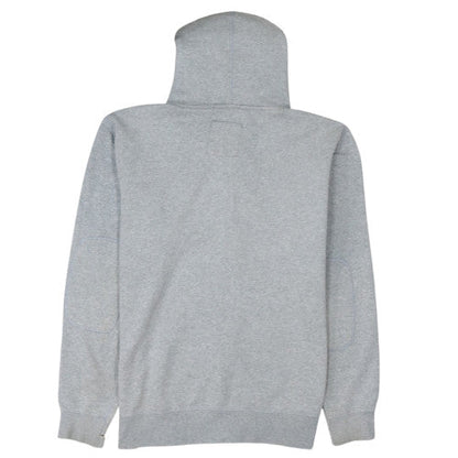 FXD Mens Grey Full Zip Hoodie Size L Regular Fit Logo Sweatshirt