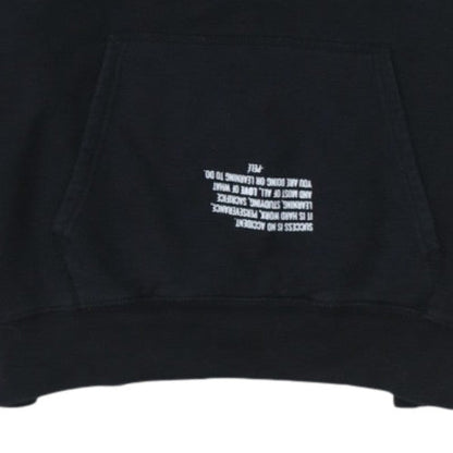 Hanes Men Black True Love Graphic Pullover Hoodie M Fleece
