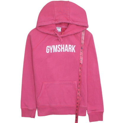 Gymshark Womens Pink Hoodie Small Pullover Hooded Sweatshirt