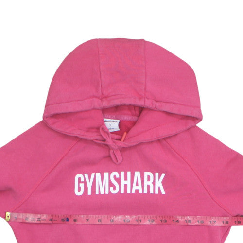 Gymshark Womens Pink Hoodie Small Pullover Hooded Sweatshirt