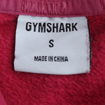 Gymshark Womens Pink Hoodie Small Pullover Hooded Sweatshirt