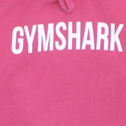 Gymshark Womens Pink Hoodie Small Pullover Hooded Sweatshirt