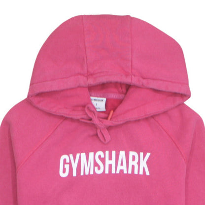 Gymshark Womens Pink Hoodie Small Pullover Hooded Sweatshirt