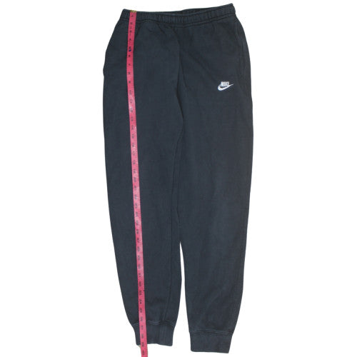 Nike Men's Black Jogger Sweatpants S Fleece Tapered Fit