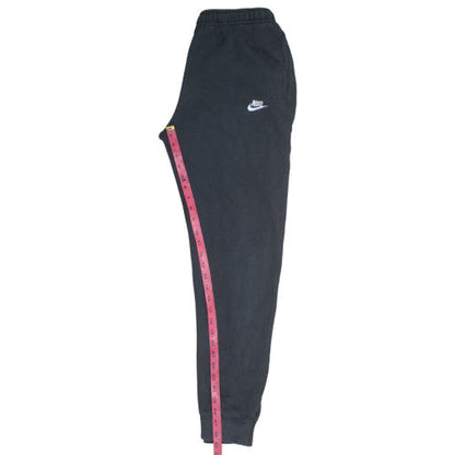 Nike Men's Black Jogger Sweatpants S Fleece Tapered Fit